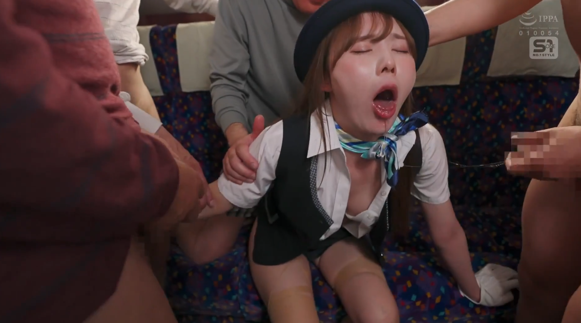 xxxjav ไกด์สาวสุดเอ็กซ์โดนรุมเย็ดบนรถบัส SONE-882 3